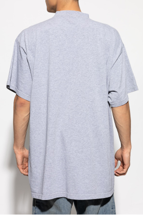 Balenciaga Palm Ritz Muscle Cotton Jersey T-shirt