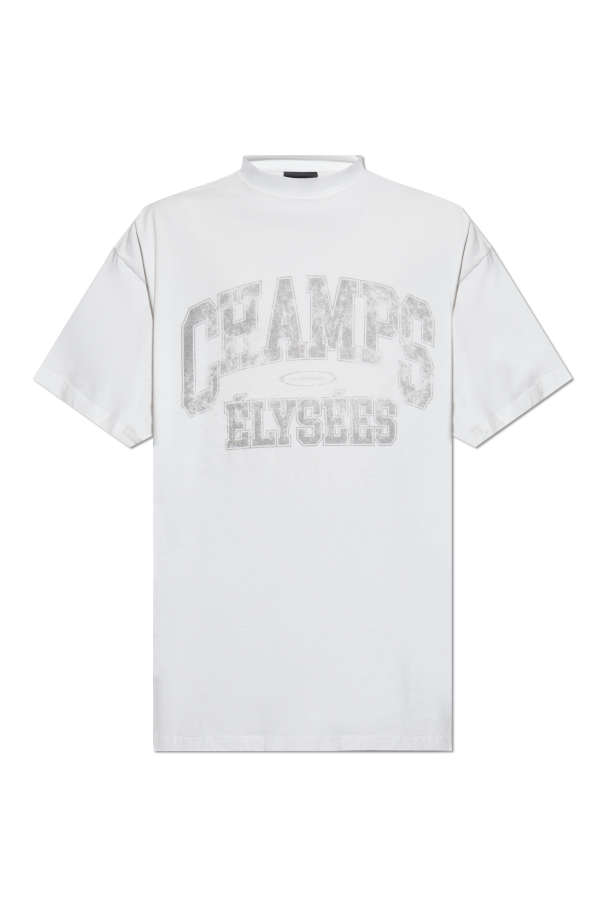 T-shirt with print od Balenciaga
