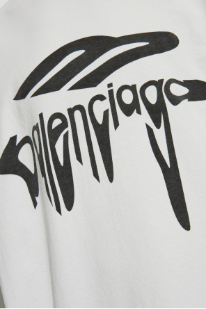 Balenciaga T-shirt with vintage effect