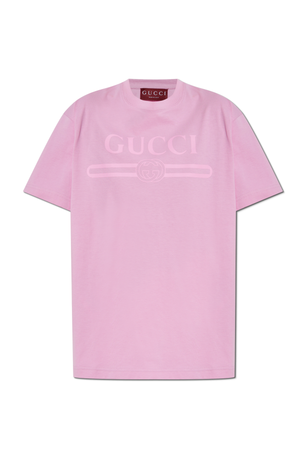 T-shirt with logo, zdjęcie 1 T-shirt with logo od Gucci