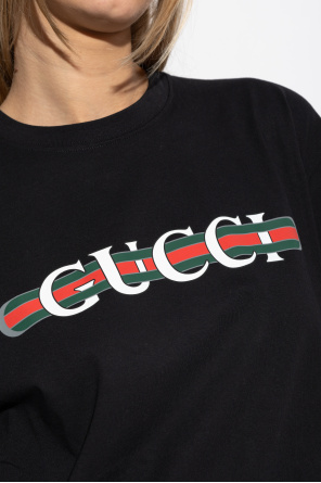 Gucci T-shirt z logo