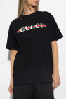 Gucci BLACK T-shirt with logo