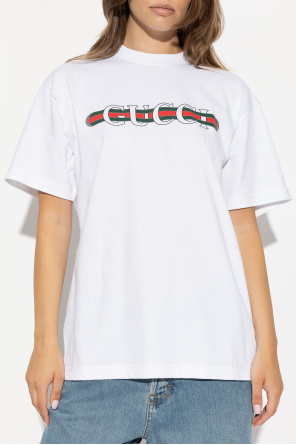 Gucci T-shirt z logo