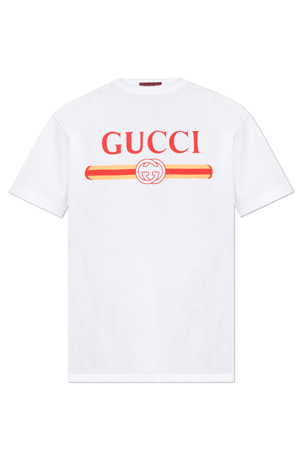 Gucci T-shirt z logo