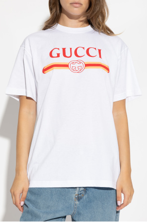 Gucci T-shirt z logo