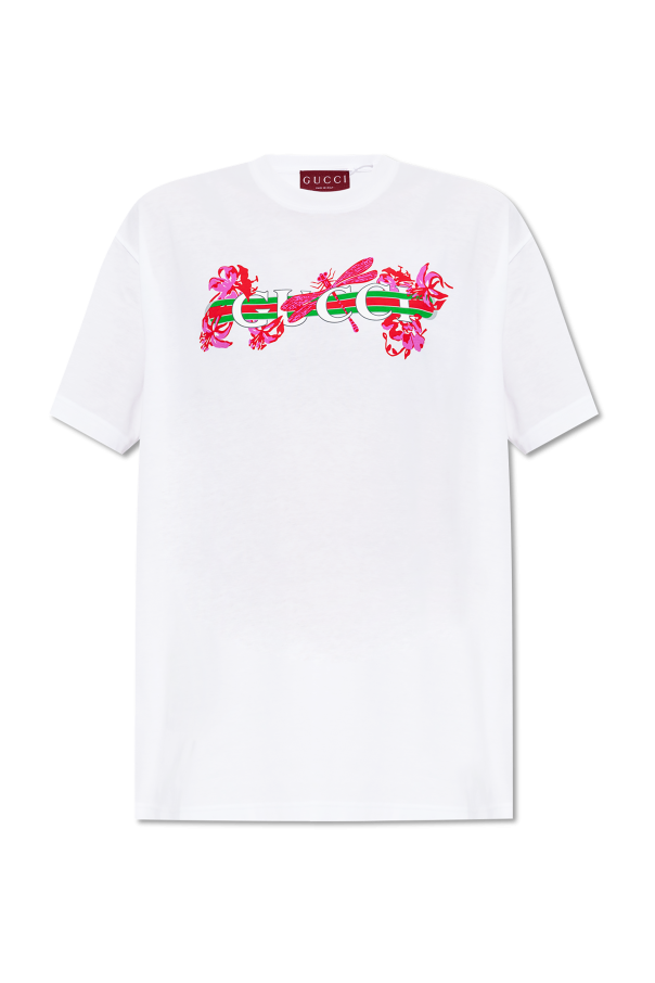 Gucci T-shirt z logo