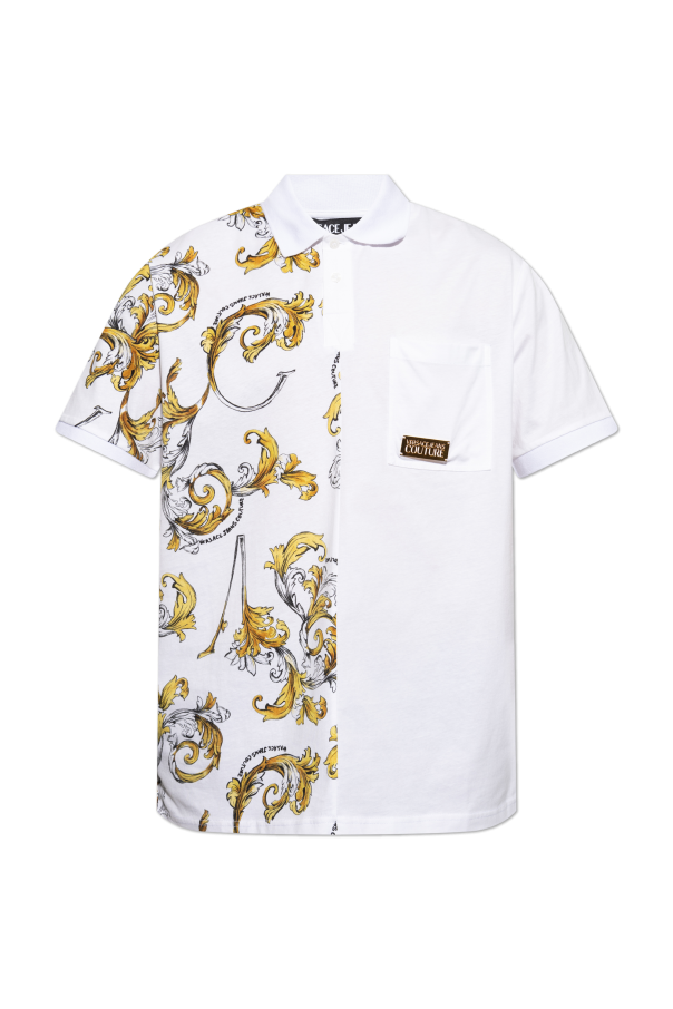 Polo with pattern, zdjęcie 1 Polo with pattern od Versace Jeans Couture