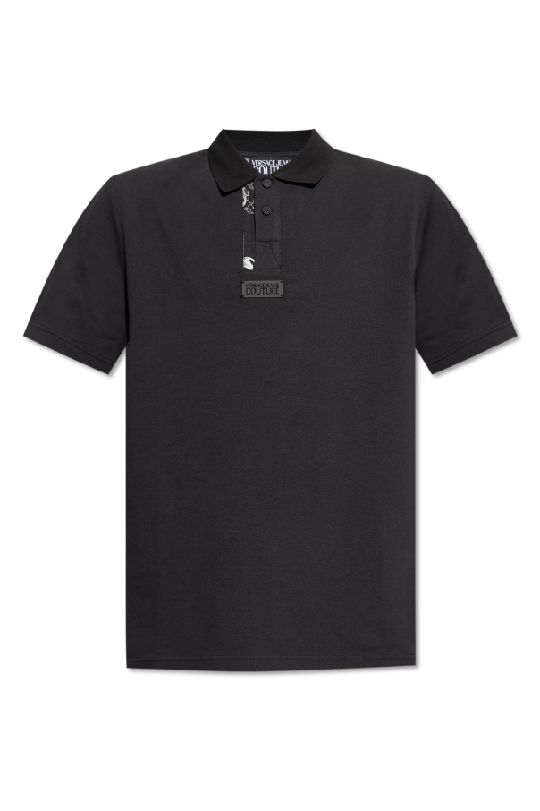 Versace Jeans Couture Polo z nadrukiem `Barocco`