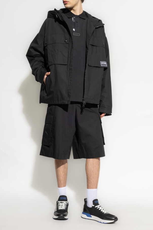 Versace Jeans Couture Polo z nadrukiem `Barocco`