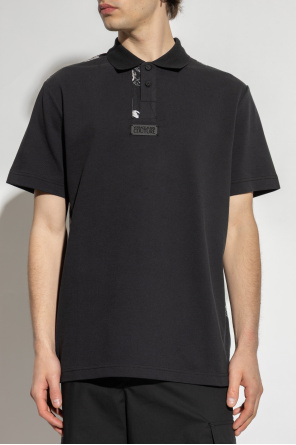 Versace Jeans Couture Polo z nadrukiem `Barocco`