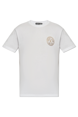 T-shirt with printed logo