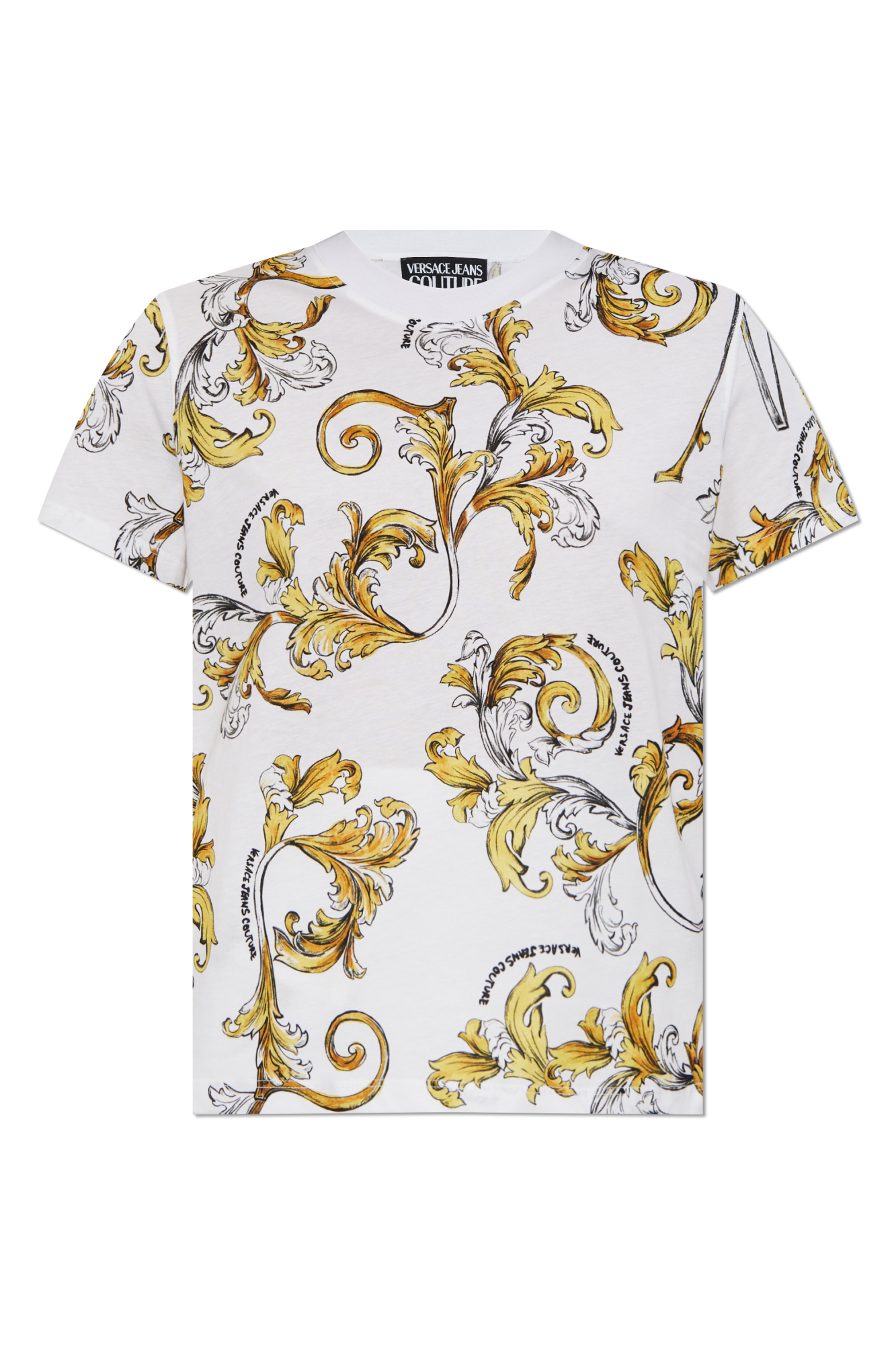Versace Jeans Couture T-shirt with print Outline Barocco | Women