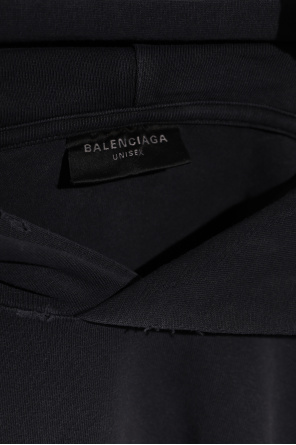 Balenciaga Top z kapturem