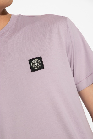 Stone Island Shirt With Logo Embroidery