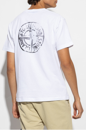 Stone Island VIVIENNE WESTWOOD Orb-logo short-sleeved T-shirt Marrone