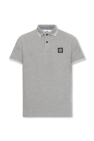 Fred Perry twin tipped polo in navy grey