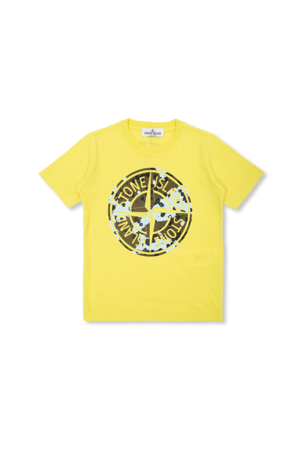Stone Island Kids T-shirt Infinium with logo