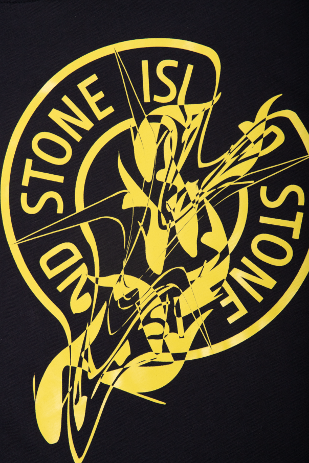 Stone Island Kids T-shirt z logo
