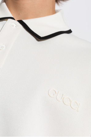 Gucci polo opini with logo