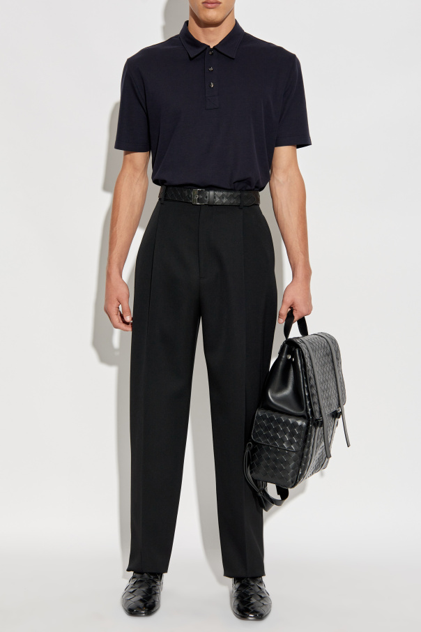 Bottega Veneta Cotton polo BATHING with logo