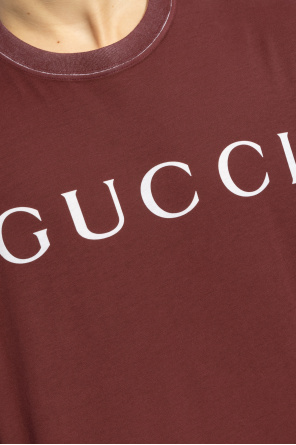 Gucci T-shirt with printed logo