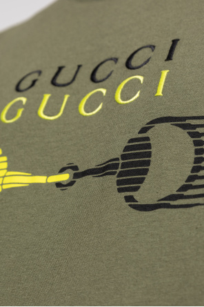 Gucci Camiseta con logo estampado
