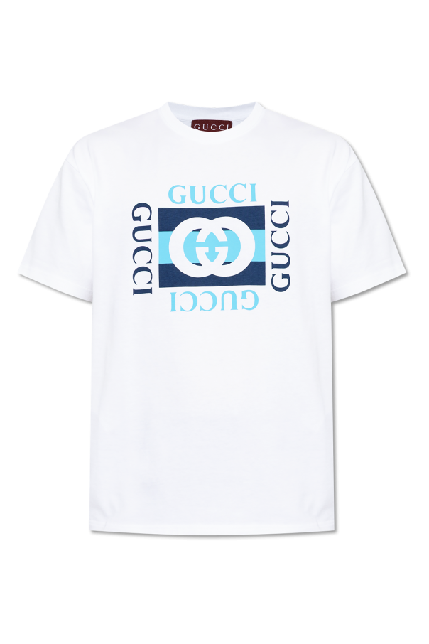 T-shirt with printed logo od Gucci