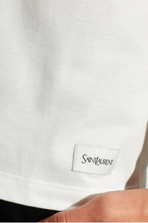 Saint Laurent T-shirt with logo patch