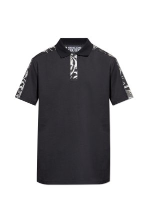 Polo shirt with 'Barocco' print