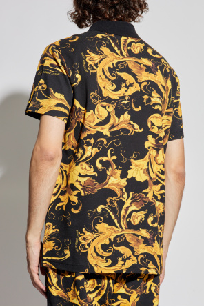 Versace Jeans Couture Pólo com estampa "Barocco"