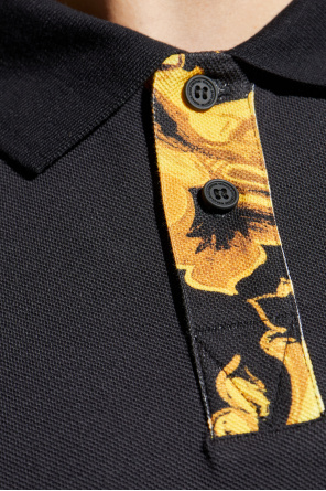 Versace Jeans Couture Pólo com estampa "Barocco"