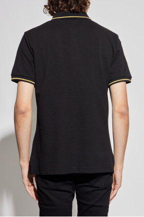 Versace Jeans Couture Polo con logo bordado