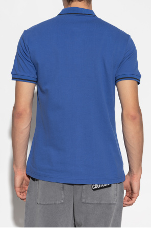 Versace Jeans Couture Polo con logo bordado