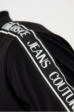 Versace Jeans Couture Polo mit aufgedrucktem Logo