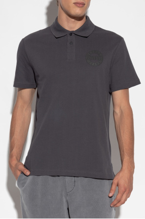 Versace Jeans Couture Polo z nadrukowanym logo