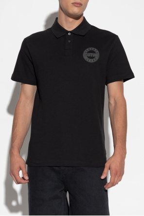 Versace Jeans Couture Polo con logo estampado