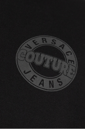 Versace Jeans Couture Polo con logo estampado