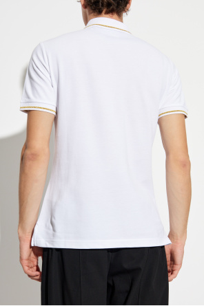 Versace Jeans Couture Polo mit Applikation und Logo