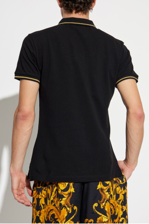 Versace Jeans Couture Polo with logo applique