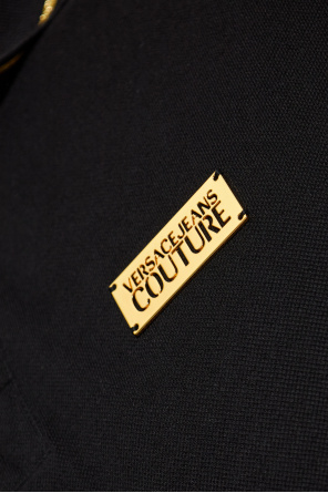 Versace Jeans Couture Polo with logo applique