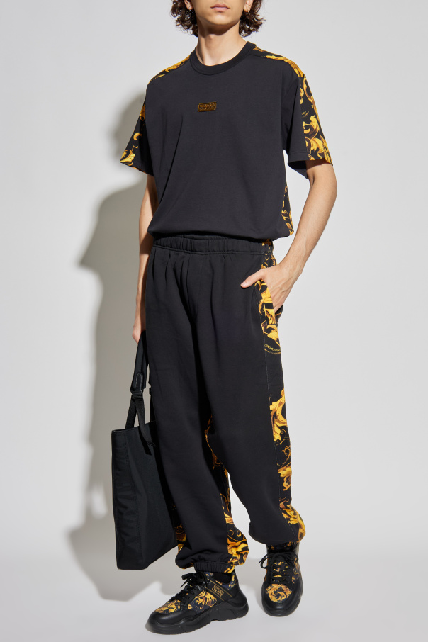 Versace Jeans Couture Camiseta con estampado `Barocco`