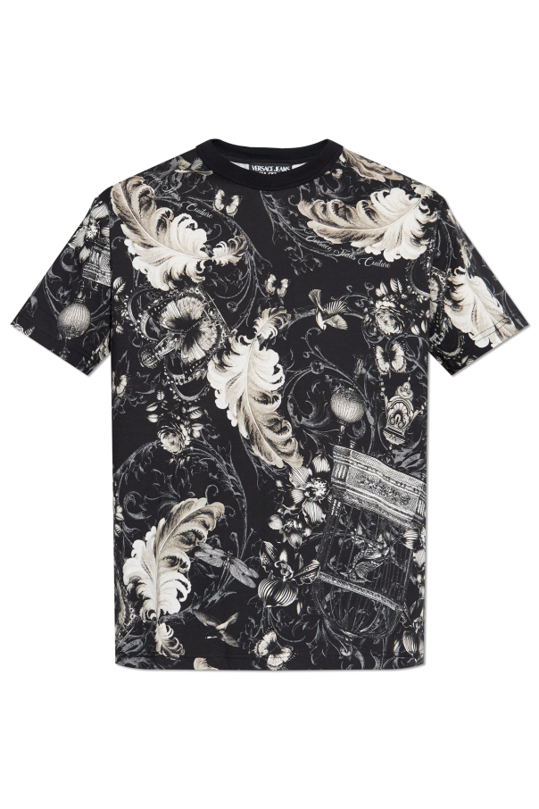 T-shirt with print od Versace Jeans Couture