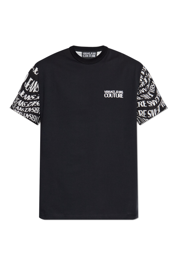 T-shirt with printed logo od Versace Jeans Couture