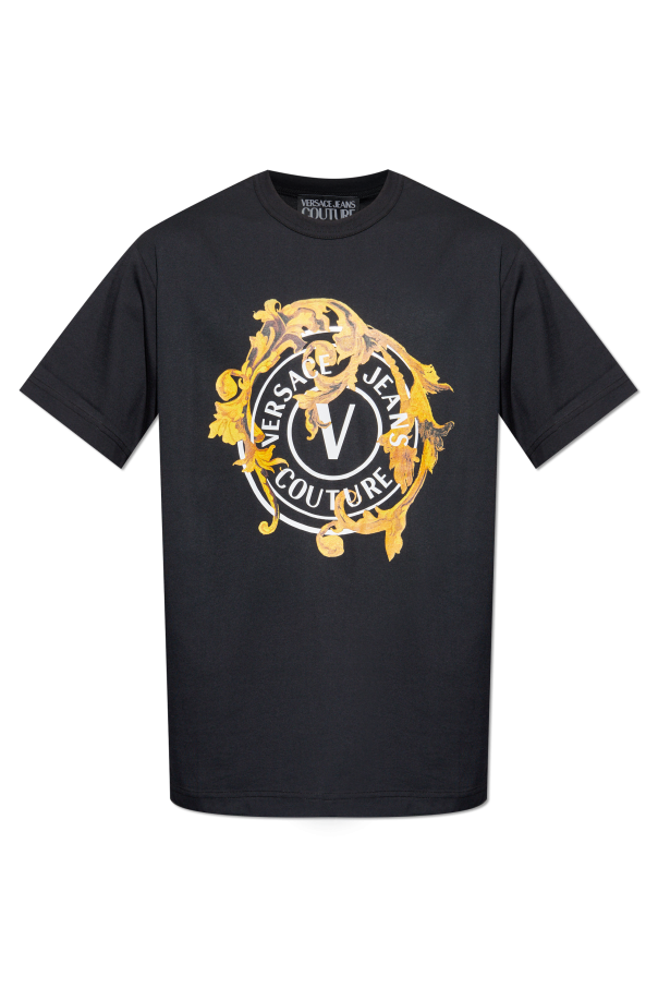 T-shirt with printed logo od Versace Jeans Couture