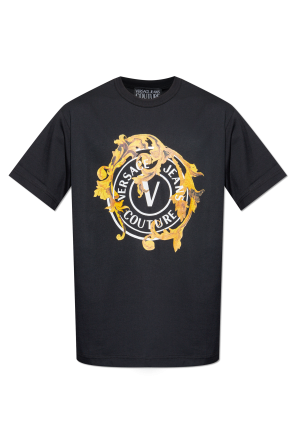 T-shirt with printed logo
