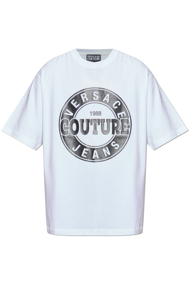 T-shirt with print od Versace Jeans Couture