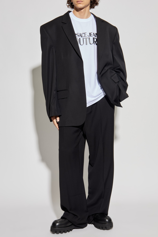 Versace Jeans Couture Camiseta con logotipo impreso