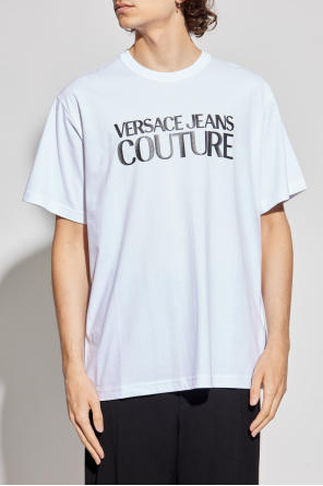 Versace Jeans Couture Camiseta con logotipo impreso