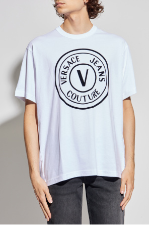 Versace Jeans Couture T-shirt with a velvet-finish print