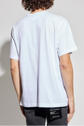 Versace Jeans Couture T-shirt with a velvet-finish print